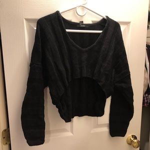 cropped sweater